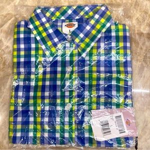 NEW Dickie’s Stretch Short Sleeve Women’s Poplin